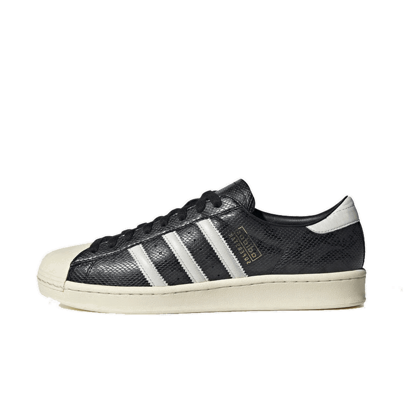 Tennarit ja kengät adidas Originals Superstar Vintage 'Black Snakeskin' - Made in Germany Musta | JR1642