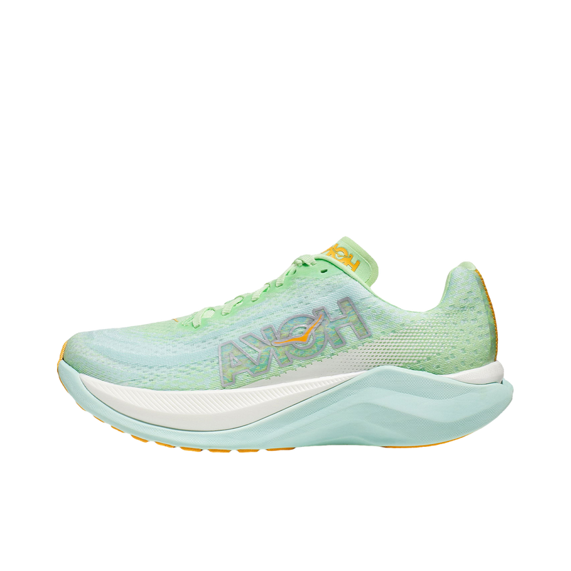 Juoksu Hoka One One Mach X Lime Glow Sunlit Turkoosi | 1141451-LGSO