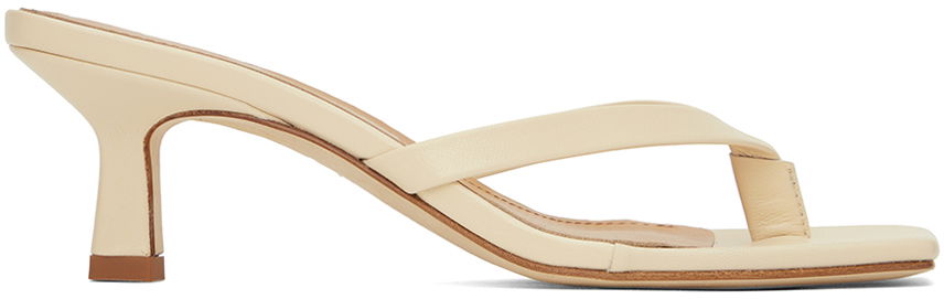 Asusteet Aeyde Aeyde Wilma Heeled Sandals Beige | A11-HS-ADRS55CI-0221-100-007, 0