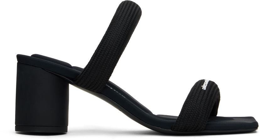 Kengänhoito Alexander Wang Alexander Wang Jax Tubular Heeled Sandals Musta | 30424S010