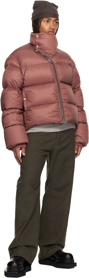 Puffer takki Rick Owens Rick Owens Concordians Turtle Down Jacket Vaaleanpunainen | RU02E1797 NPD3, 3