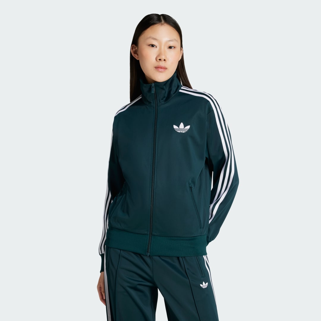 Takki adidas Performance Adicolor Classic Firebird Loose Track Jacket Vihreä | KD2525, 0