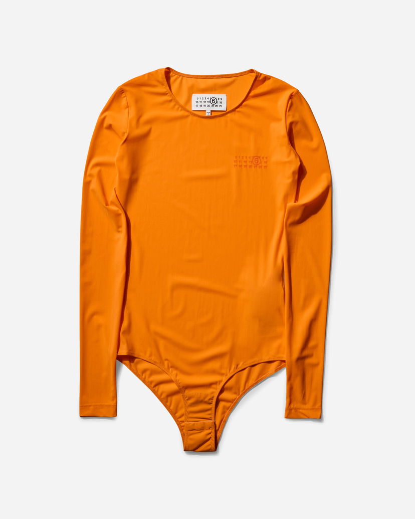 Body Maison Margiela Long-Sleeve Bodysuit Oranssi | S52NA0068 182