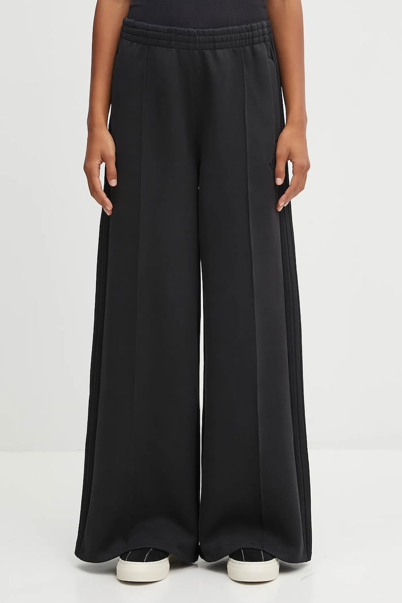 Verryttelyhousut adidas Originals adidas Originals Spacer 3S Tp Wide Leg Pants Musta | JV7500