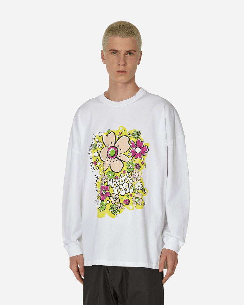 T-paita Martine Rose Oversized T-Shirt Valkoinen | MRSS24-624A WHFEFL