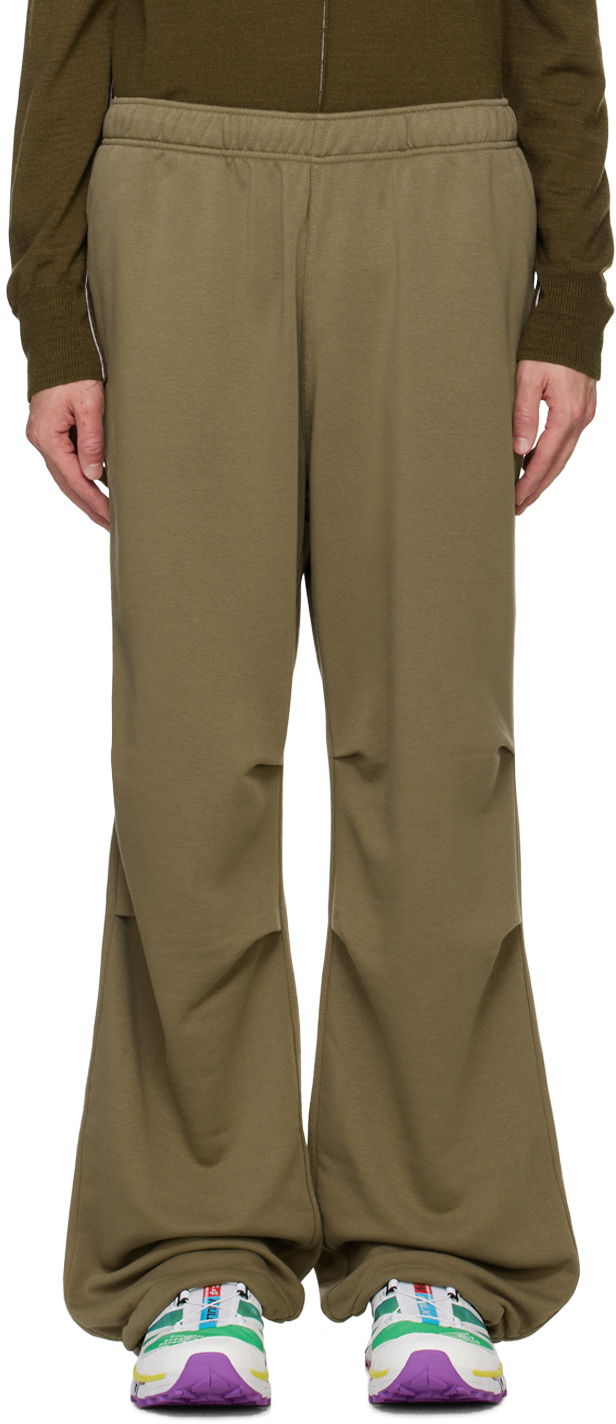 Verryttelyhousut Maison Margiela MM6 Green Tucked Sweatpants Ruskea | SH0KA0018 S25606