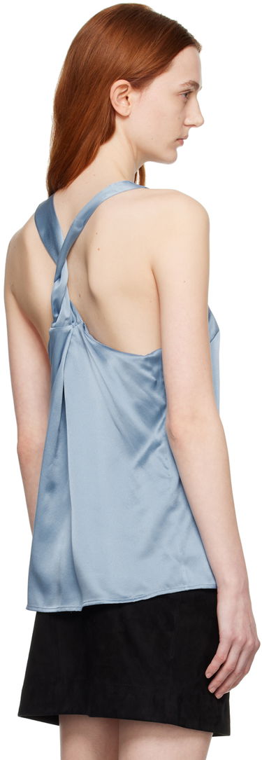 Tankkitoppi Loulou de Saison Loulou de Saison Estor Silk Camisole Sininen | ESTOR, 2