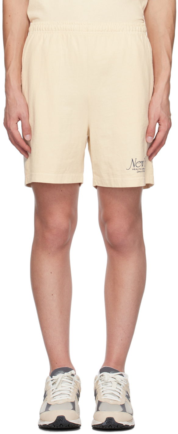Shortsit Sporty & Rich NY 94 Shorts Beige | SH021S409NC
