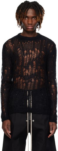 Rick Owens Hollywood Biker Round Neck Sweater