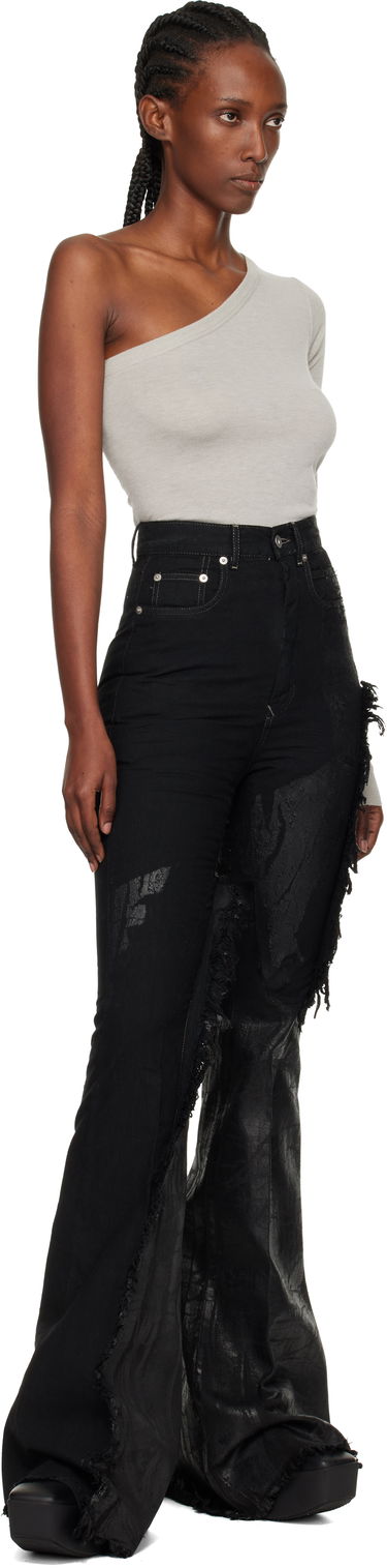 Jeans Rick Owens Concordians Bolan Bootcut Jeans Musta | RO02E4329 BMCCL, 3