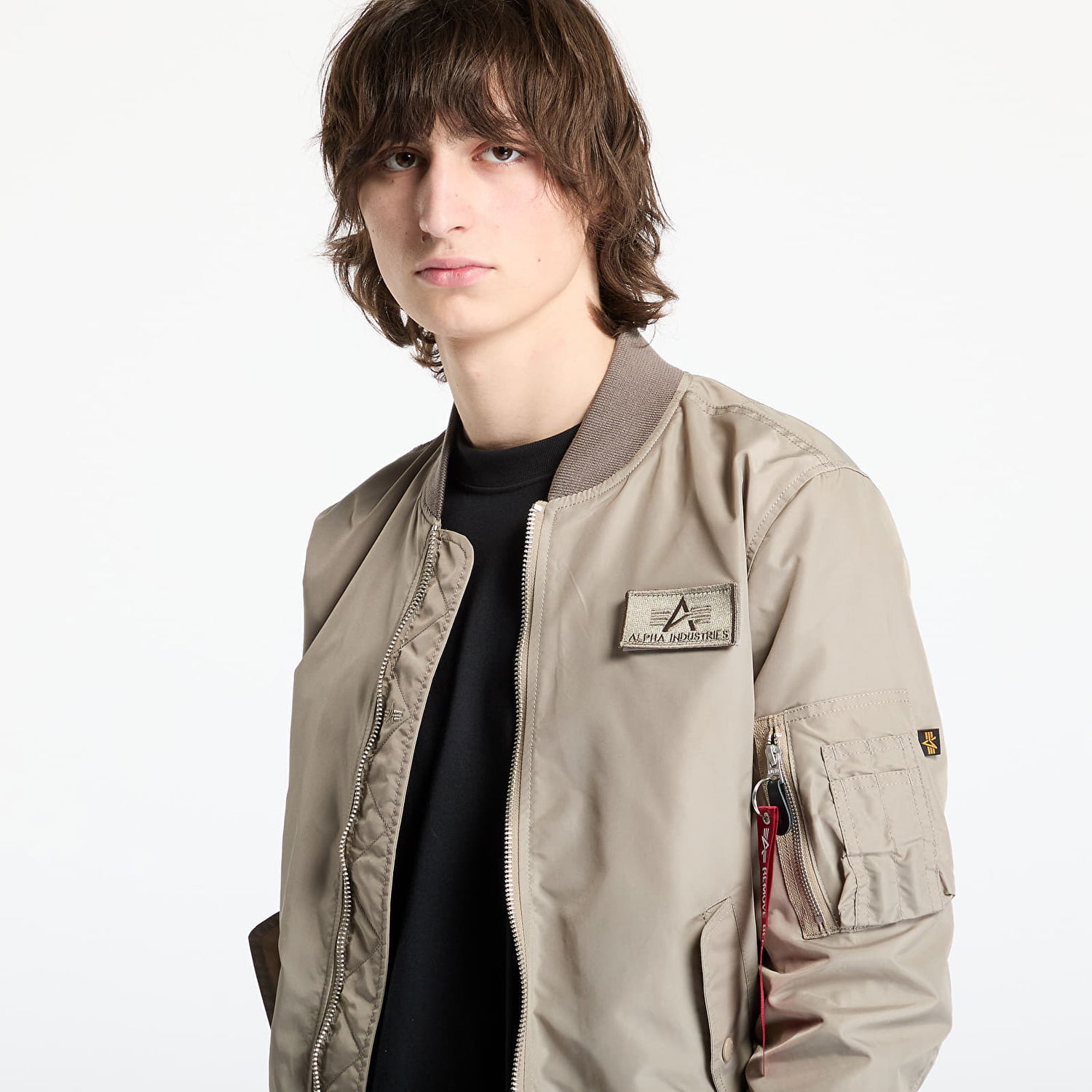 Bomber-takki Alpha Industries Alpha Industries MA-1 TTC Two Tone Contrast Bomber Jacket Beige | 126101-679, 1