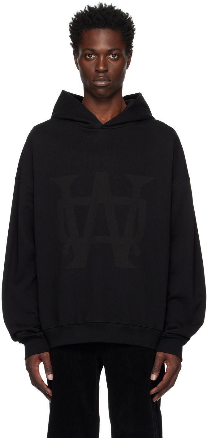 Huppari We11done We11done Symbol Hoodie Musta | WD-TH3-22-801-U-BK