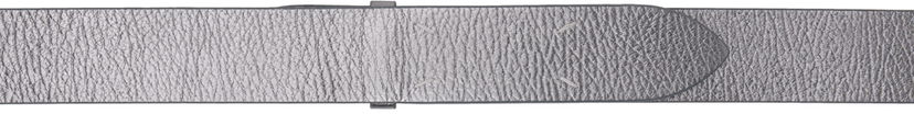Vyöt Maison Margiela Silver Metallic Leather Belt Harmaa | SA1TP0006 P6749