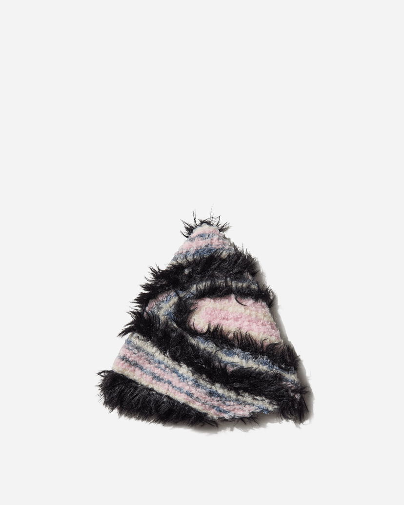 Hattu KIKO KOSTADINOV Fuzzy Chevron Knit Hat Monivärinen | KKWAW25KN15 140