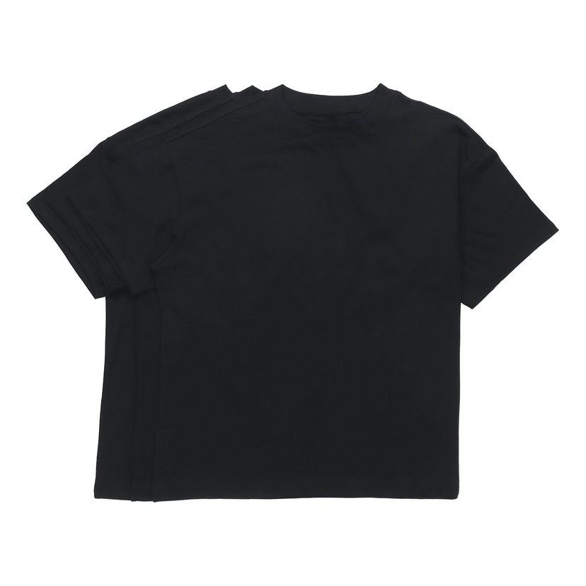 T-paita Fear of God Essentials FW20 3 Pack T-Shirt Musta | FOG-FW20-184