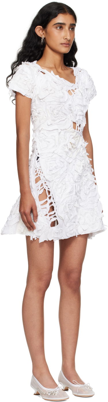 Mekko Collina Strada Collina Strada Chirp Minidress Valkoinen | XX4461, 1