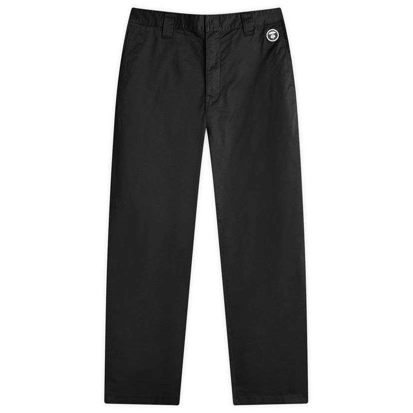 Housut AAPE by A Bathing Ape AAPE Now Chino Trousers, Size Large Musta | AAPPTMB619XXNBKX