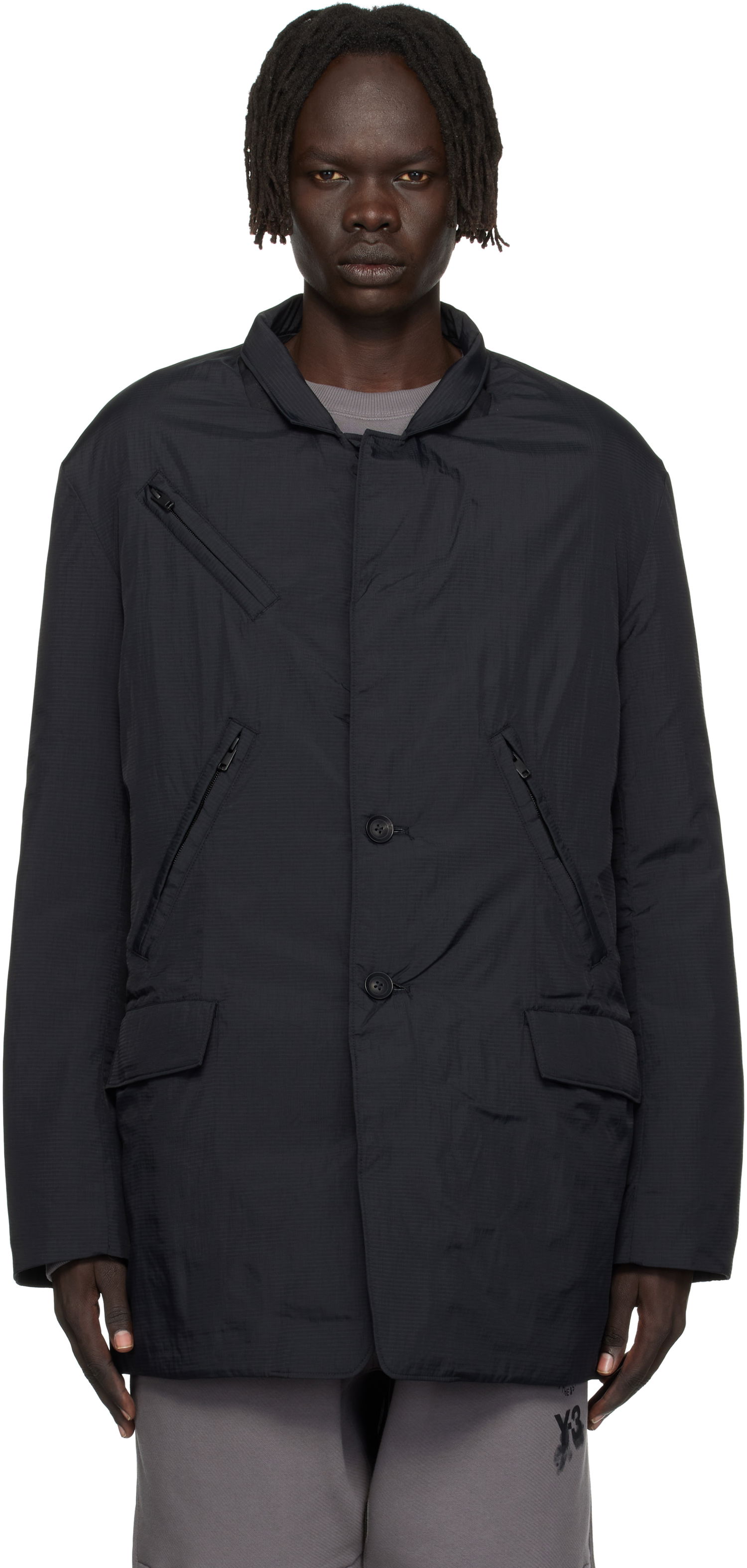 Puffer takki Y-3 Y-3 Padded Jacket Musta | KB0044, 0