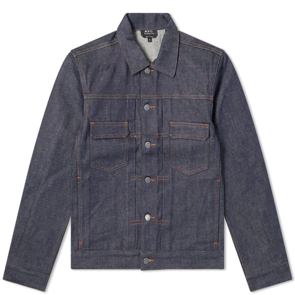Takki A.P.C. A.P.C. Work Jean Jacket Sininen | CODBS-H02191-IAI, 0