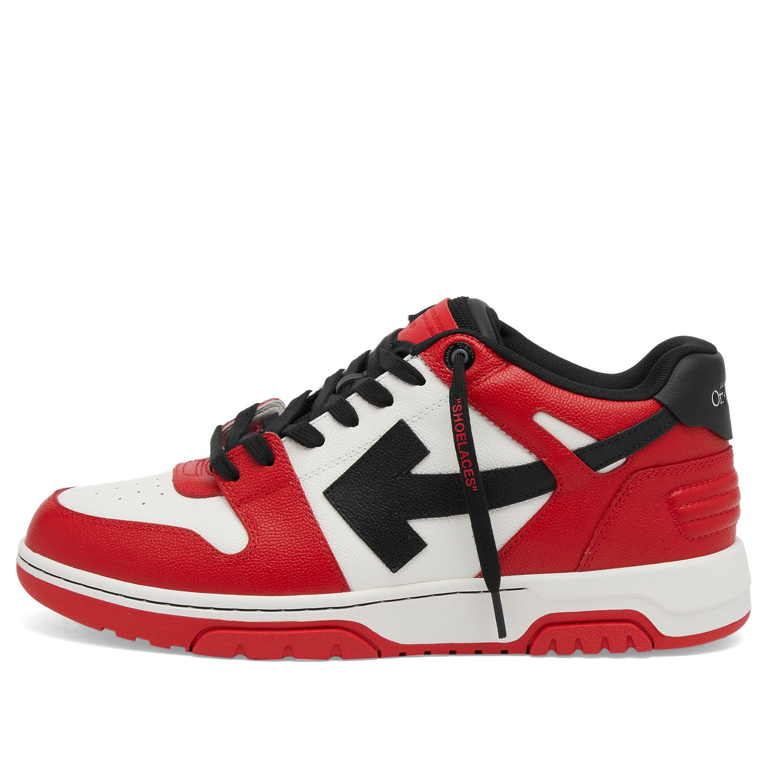 Tennarit ja kengät Off-White Out Of Office Leather Sneaker Punainen | OMIA189F24LEA00D2510, 0