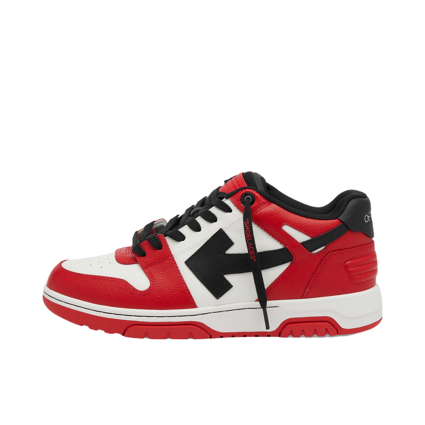 Tennarit ja kengät Off-White Out Of Office Leather Sneaker Punainen | OMIA189F24LEA00D2510