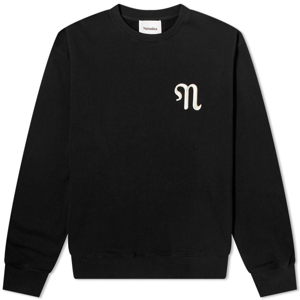 Huppari Nanushka Mart Symbol Sweat Musta | NW22PFSW01099-BLK, 0
