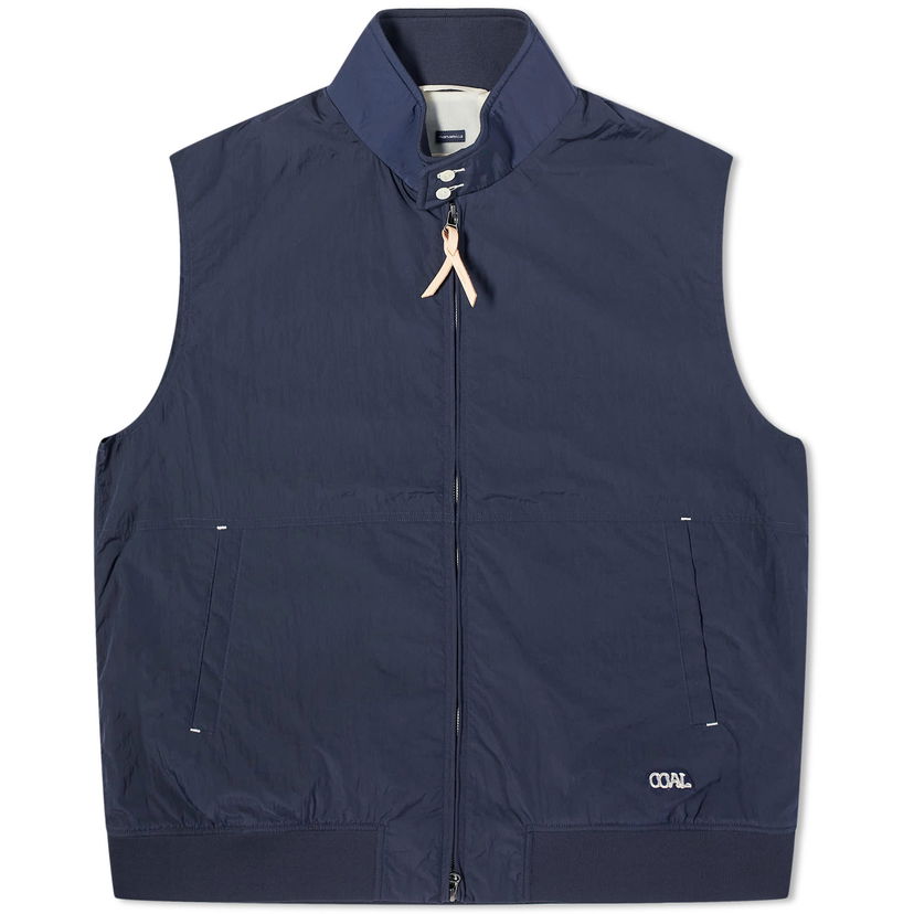 Liivi NANAMICA Zip Up Wind Vest in Sininen | SUAS412E-DN