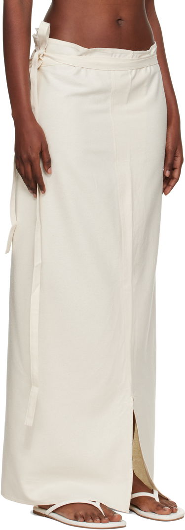 Hame Baserange Baserange Venn Maxi Wrap Skirt Musta | SSVE-WS-AU25, 4
