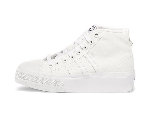 Tennarit ja kengät adidas Originals Nizza Platform Mid Valkoinen | FY2782