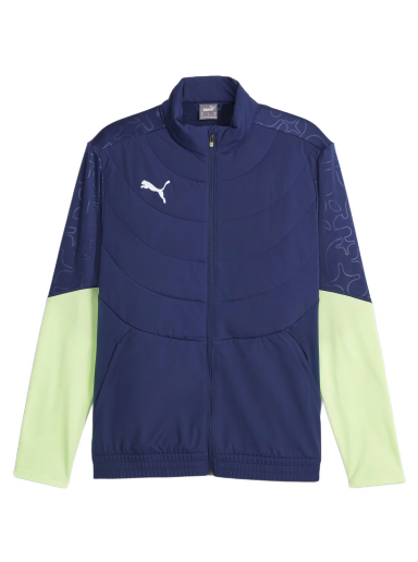 Takki Puma Individual Winterized Football Jacket Tummansininen | 658509-01