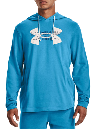 Huppari Under Armour Hoodie Rival Terry Logo Sininen | 1373382-419