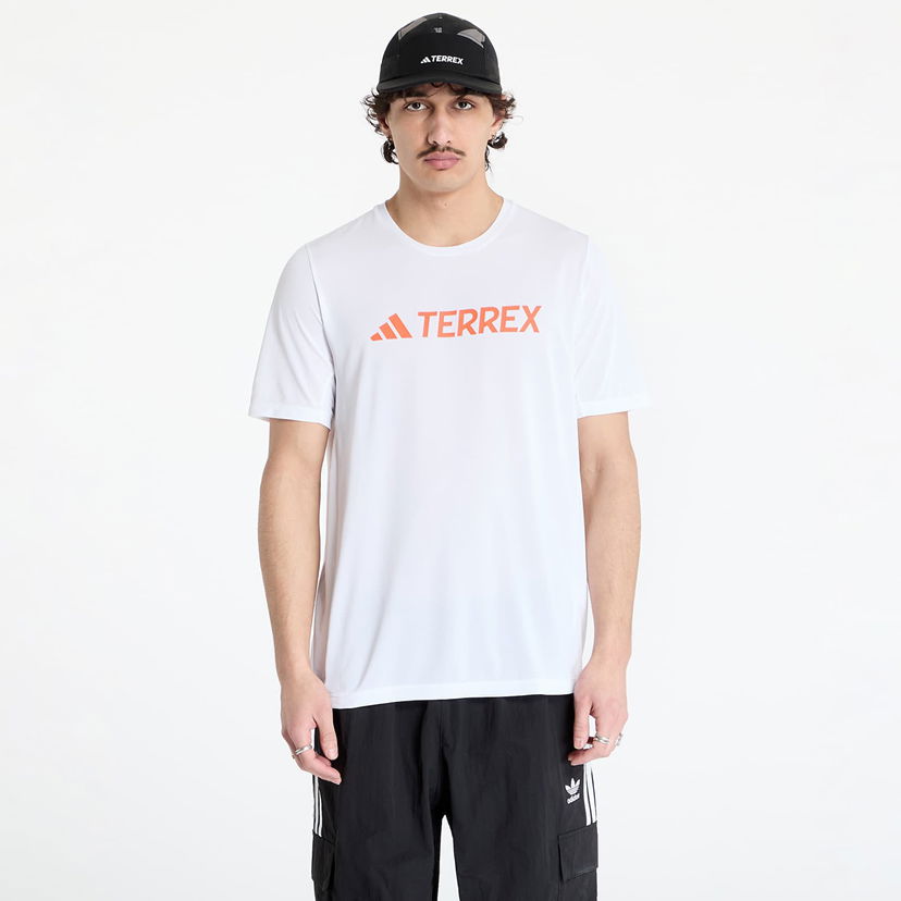 T-paita adidas Performance Terrex Multi Climacool Logo Tech T-Shirt Valkoinen | JI9235