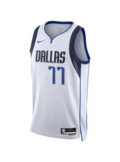 Jersey Nike Dri-FIT NBA Dallas Mavericks Association Edition 2022/23 Doncic Luka Swingman Jerse Valkoinen | DN2074-100