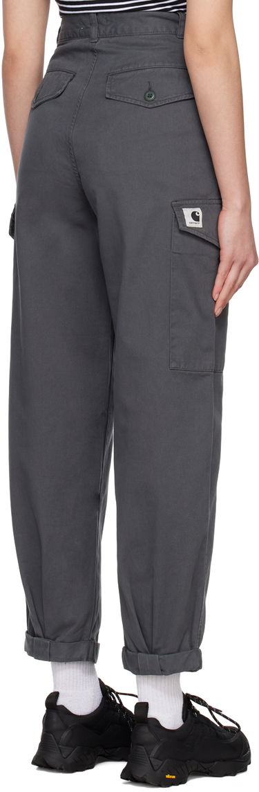 Cargo housut Carhartt WIP Collins Relaxed Fit Cargo Pants Harmaa | I029789, 2