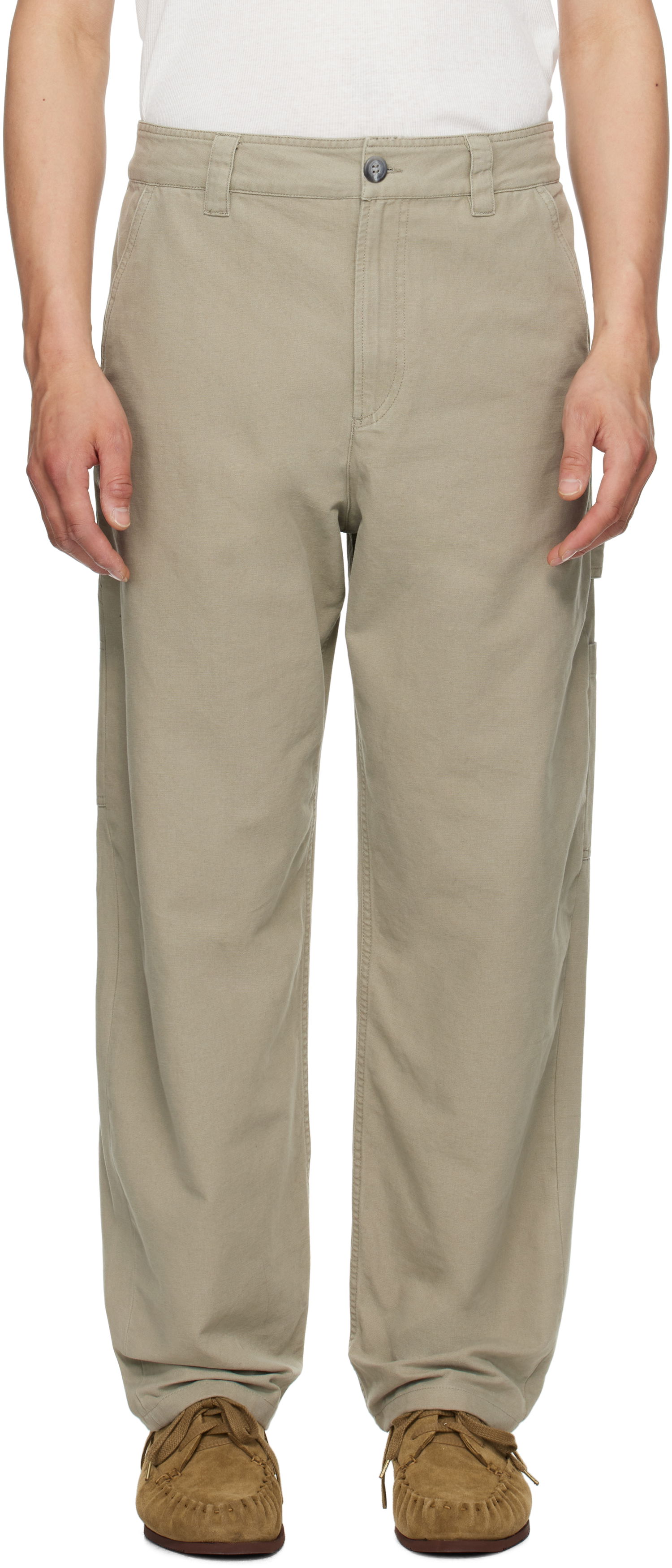 Cargo housut A.P.C. A.P.C. Fergus Pants Beige | COGBJ-M08500, 0