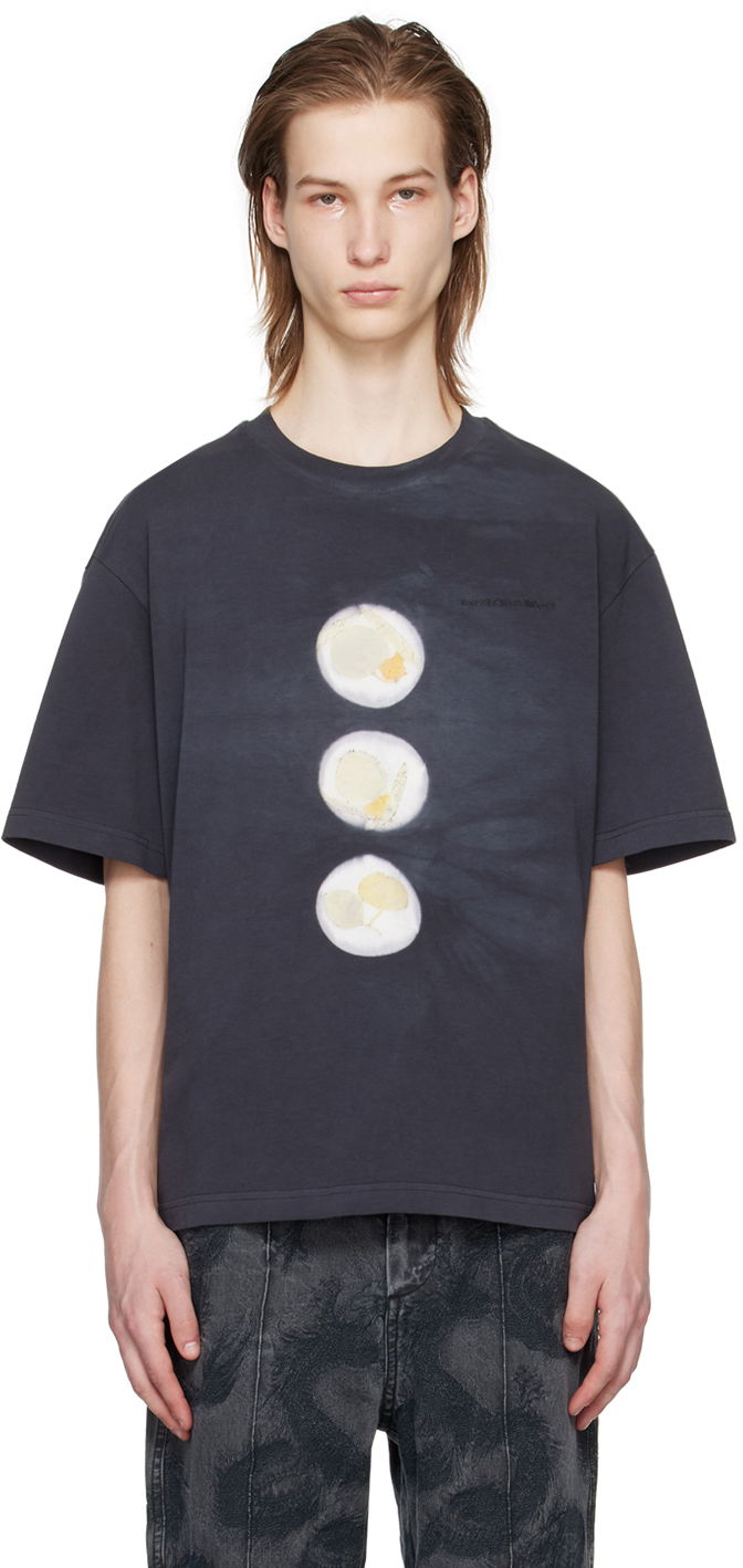 T-paita Feng Chen Wang Feng Chen Wang Plant Dye T-Shirt Musta | FMS17TS08
