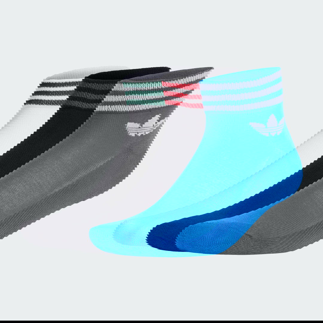 Sukat adidas Performance Trefoil Ankle Socks (3 Pairs) Sininen | JI9487, 1