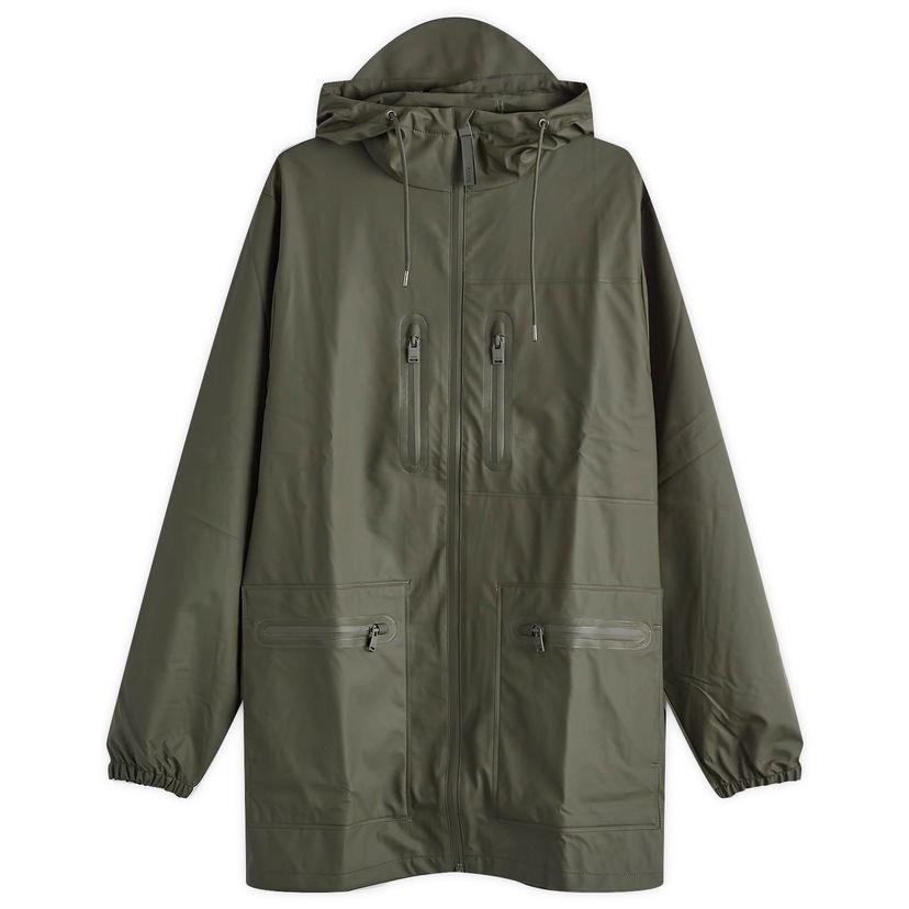 Parka Rains Cargo Long Jacket Vihreä | 12060-03
