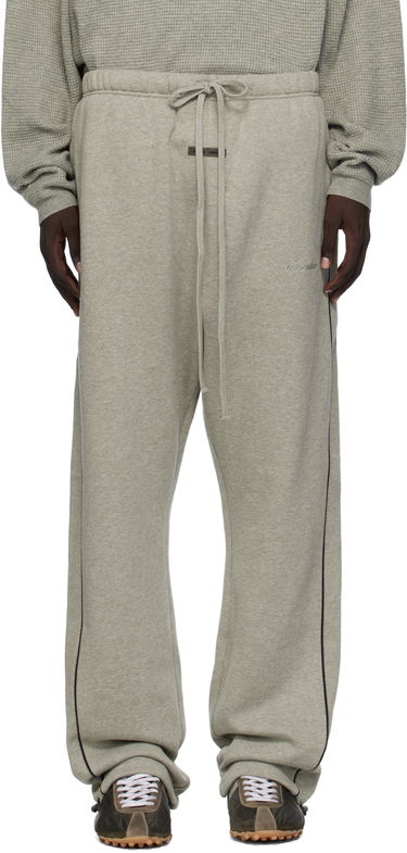 Verryttelyhousut Fear of God ESSENTIALS Relaxed Fleece Piping Sweatpants Harmaa | 130SP258065F, 0
