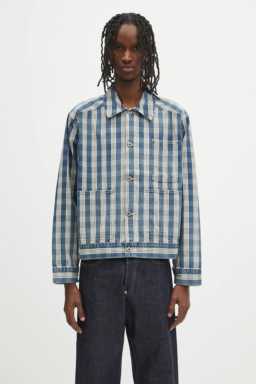 Paita Human Made Human Made Relaxed Work Jacket Sininen | HM29JK010
