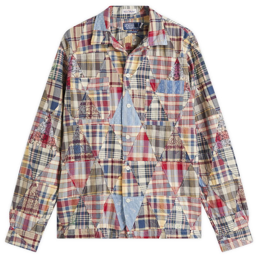 Paita Polo by Ralph Lauren Ralph Lauren Patchwork Madras Shirt Monivärinen | 710966164001