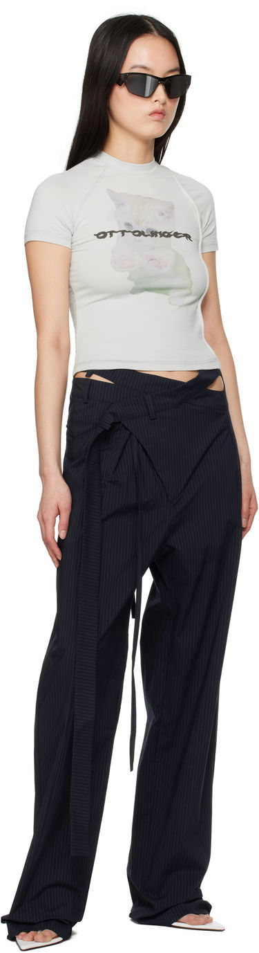 Housut Ottolinger Ottolinger Signature Wrap Suit Trousers Musta | 12320152301, 3