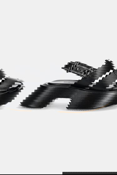Tennarit ja kengät JW Anderson JW Anderson Stripe Platform Sandals Musta | SN0099-LA0323, 4