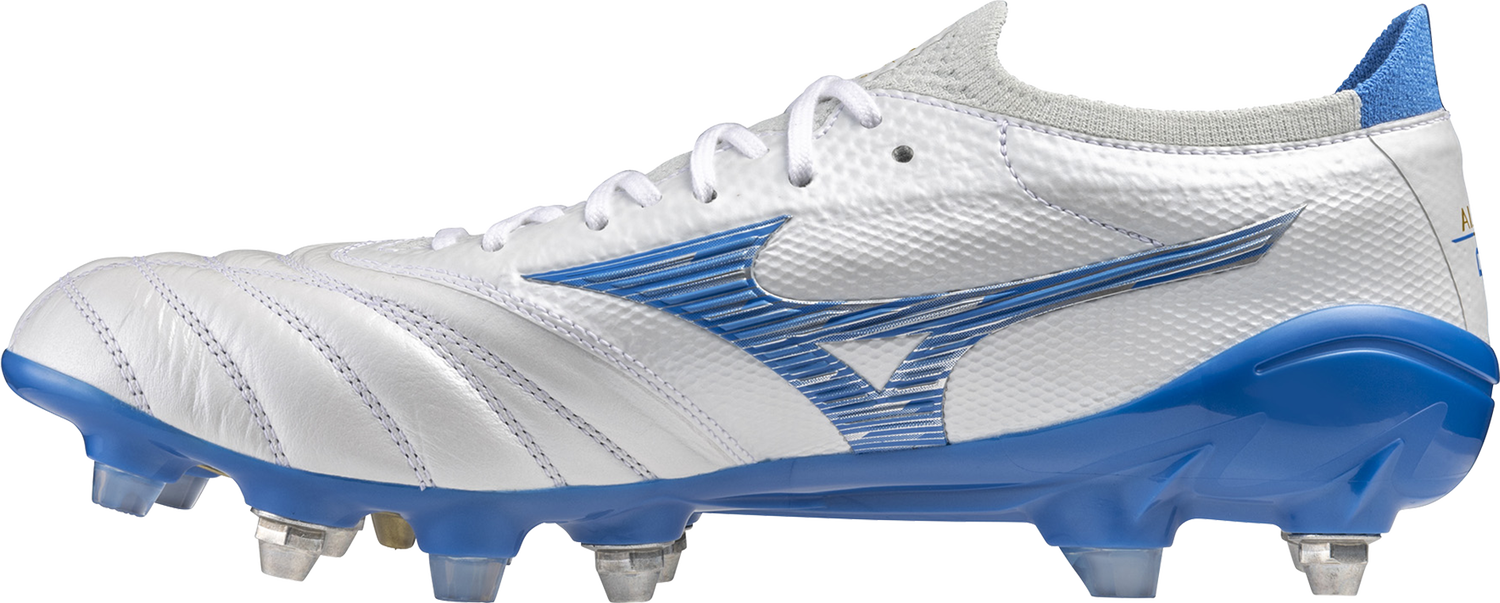 Tennarit ja kengät Mizuno Morelia Neo IV Beta Made in Japan Mixed SG Valkoinen | p1gc2340-25, 1