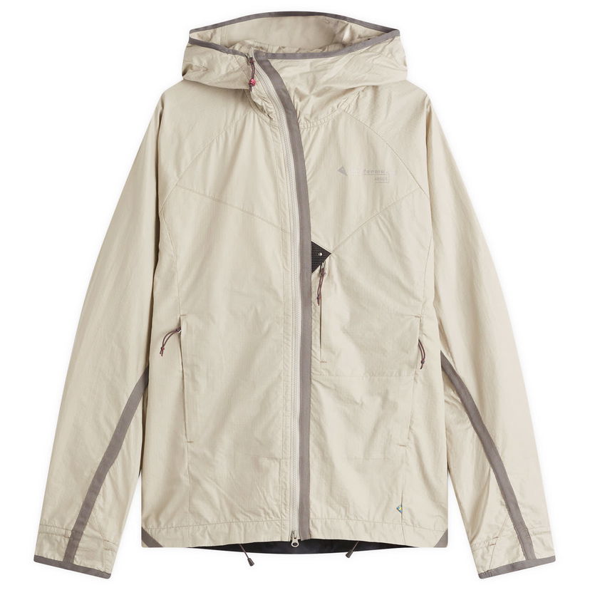 Tuulitakki Klättermusen Ansur Hooded Wind Jacket Beige | 10653M11-886