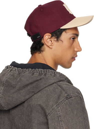 Korkki AMIRI AMIRI Two Tone Canvas Cap Burgundia | AMHACP1068, 2