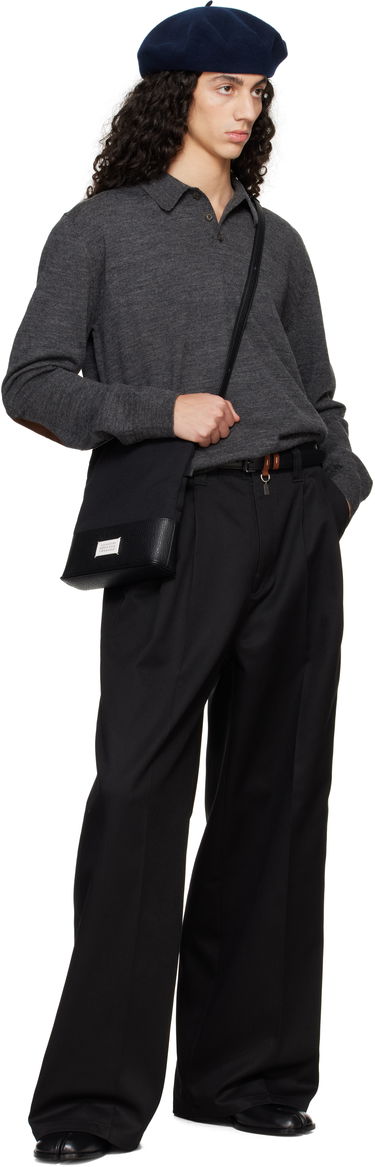 Housut Maison Margiela Maison Margiela Skater Chino Trousers Musta | S50KA0652 S54042, 4