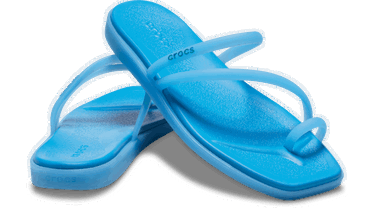 Tennarit ja kengät Crocs Miami Frosted Toe Loop Sandals Sininen | 211253-4WD, 1
