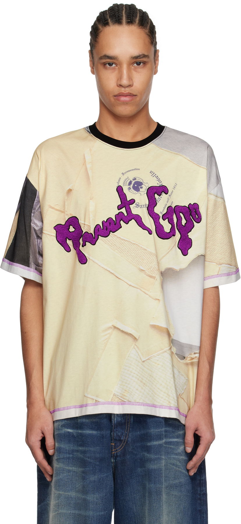 T-paita Perks And Mini Perks and Mini Martine Syms Edition 'She Mad' T-Shirt Keltainen | 1575