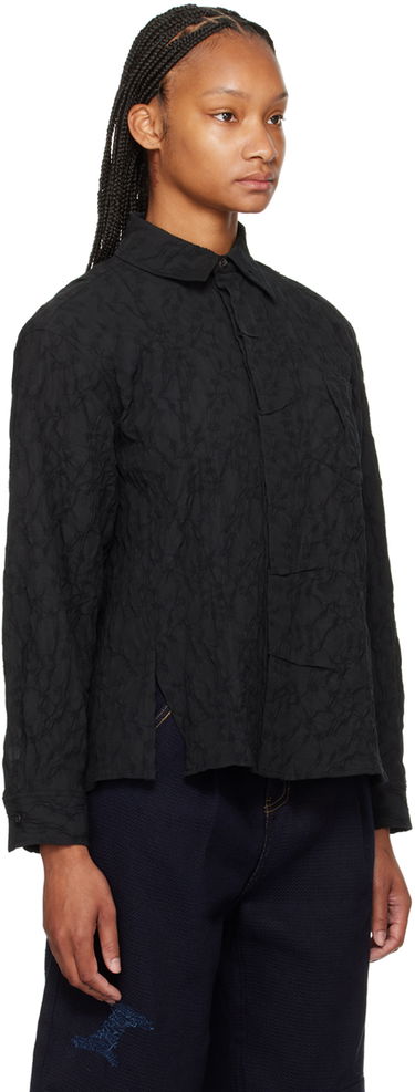 Paita ADER ERROR Flag Textured Shirt Musta | BN01SSSH0102BK, 1